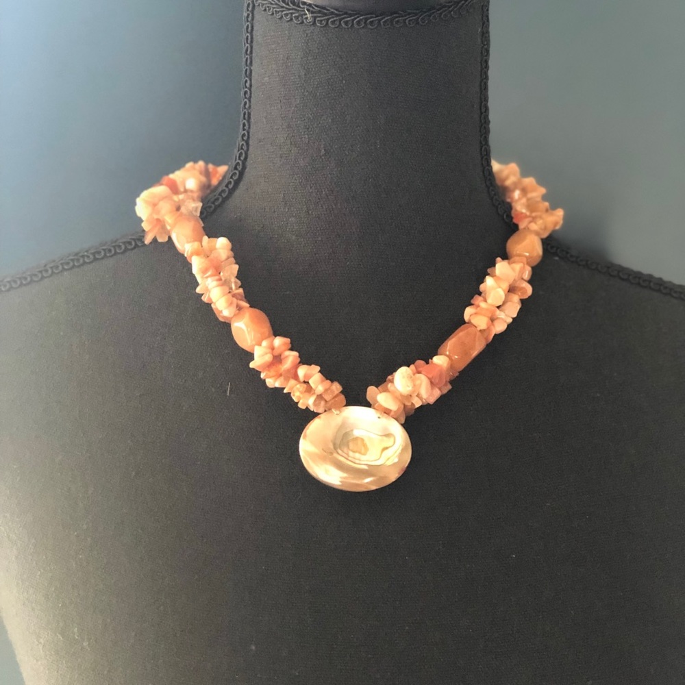 Stone necklace
